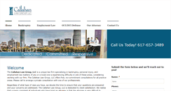 Desktop Screenshot of callahanlawgroup.com